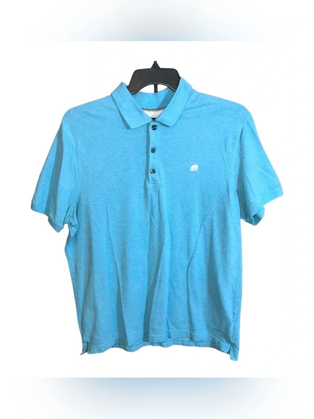 Banana Republic Shirt Mens Size XL Teal Polo Short Sleeve Casual